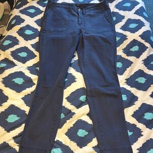 J. Crew Navy Slim Stretch Pants